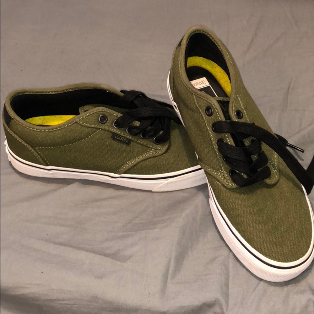 Olive green vans